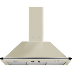 Smeg Victoria KT90PE Απορροφητήρας Καμινάδα-Τζάκι 89.5cm Μπεζ
