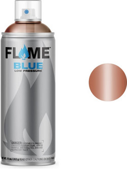 Flame Blue Σπρέι Βαφής Copper Ματ 400ml