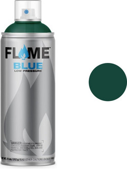 Flame Blue Σπρέι Βαφής Menthol Dark Ματ 400ml Fb-668