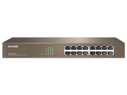 Tenda TEG1016D Unmanaged L2 Switch με 16 Θύρες Ethernet 1Gbps