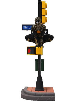 Beast Kingdom Spider-Man No Way Home Spider-Man Black & Gold Suit 25cm