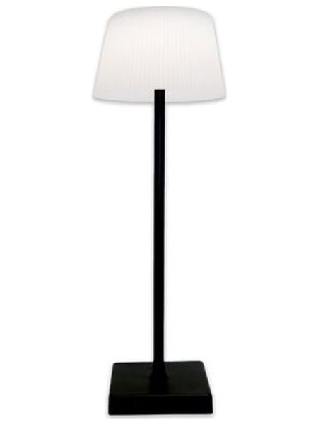 LED πορτατίφ μαύρο 3W 200LmCCT (3000k - 4000k - 5000k) 230/5VDC αυτονομία έως 7 ώρες IP44 - 5-041