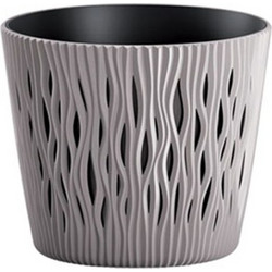 Prosperplast Sundy Round Κασπώ Πλαστικό Μόκα Φ13x11cm