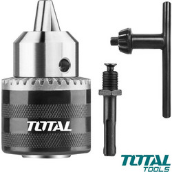 Total TAC451301.1 Τσοκ με κλειδί και Αντάπτορα SDS 1/2 13mm