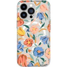 Θήκη κινητού Tech21 Evo Art MagSafe for iPhone 13 Pro Max Peach Tulip