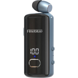 Fineblue F580 Ακουστικό Bluetooth In Ear Πέτου Blue
