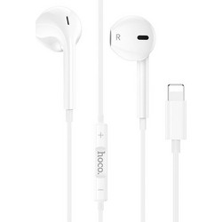 Hoco M80 Handsfree Earbud Lightning White