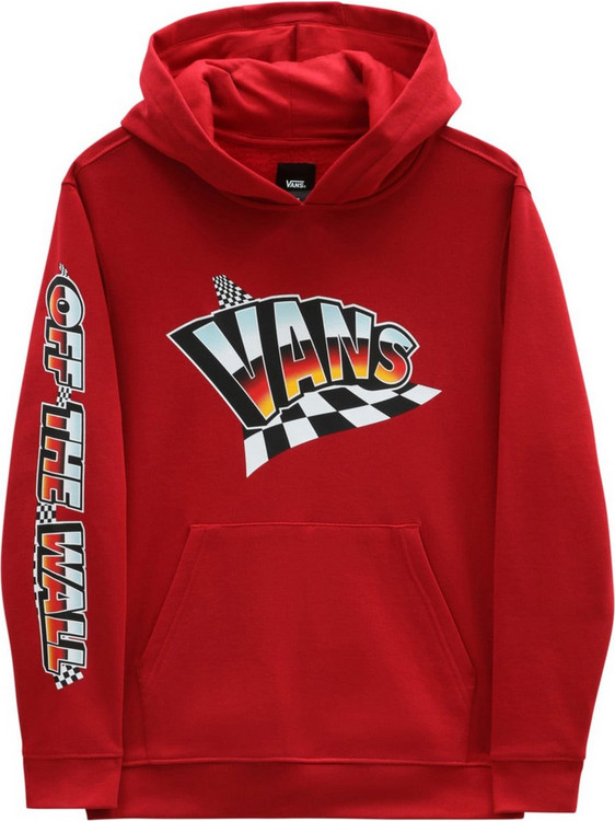 Vans Παιδικό Φούτερ με Κουκούλα Κόκκινο VN00087W-14A