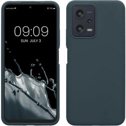 KW Θήκη Rubberized Back Cover Σιλικόνης για Xiaomi Redmi Note 12 5G / POCO X5 5G - Dark Slate