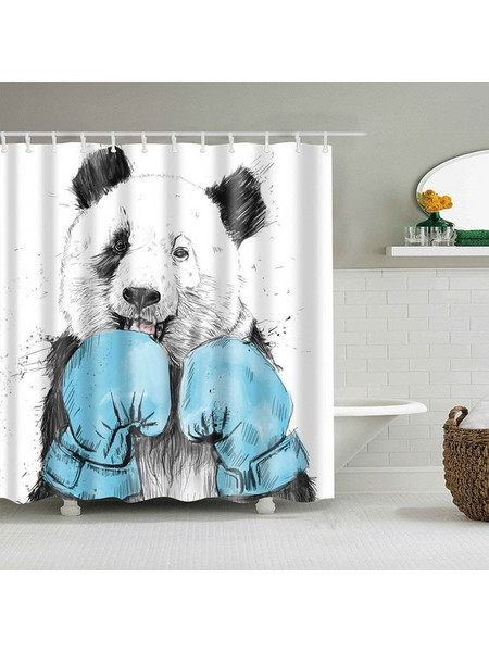 Κουρτίνα Μπάνιου Boxer Panda SitHappens LBG 179