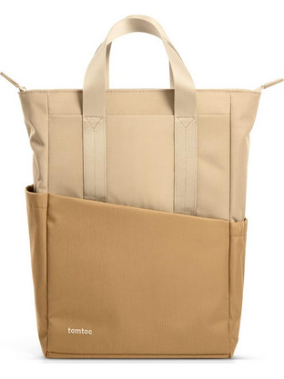 Tomtoc Slash-A63 Backpack Laptop 14" Sand Brown