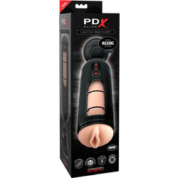 Pipedream PDX Elite Vibrating Mega Milker Pocket Pussy & Sleeve Αυνανιστήρι με Δόνηση