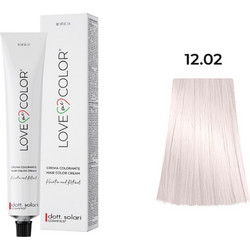 Dott. Solari Love Me+ Color 12.02 Ιριζέ Ψυχρό Μόνιμη Βαφή Μαλλιών 100ml