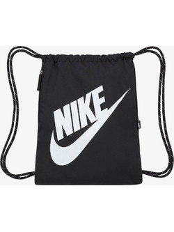 Nike Heritage Τσάντα Πλάτης Γυμναστηρίου Μαύρη DC4245-010