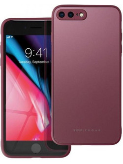 Θήκη κινητού Roar Matte Glass for iPhone 7 Plus / 8 Plus Claret
