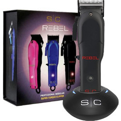 Gamma Stylecraft Rebel Επαγγελματικό Επαναφορτιζόμενo Σετ Κουρευτικής Μηχανής