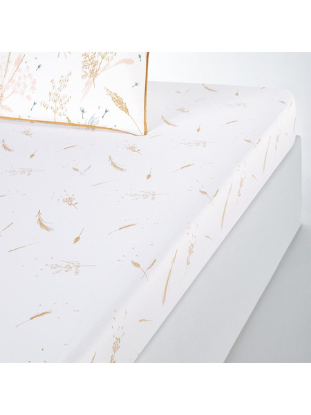 Σεντόνι με λάστιχο από 100% βαμβάκι 90x190 cm