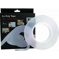 Ivy Grip Tape Αυτοκόλλητη Ταινία Διπλής Όψης Διάφανη 5m - OEM