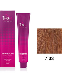 ING Colouring Cream 7.33 Ξανθό Ντορέ Έντονο Μόνιμη Βαφή Μαλλιών 100ml