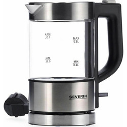 Severin WK 3472 Γυάλινος Βραστήρας 0.5lt 1000W