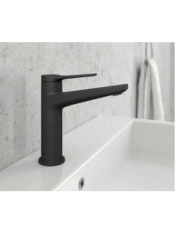 Karag Andare Nero WNW168073PA Αναμεικτική Μπαταρία Νιπτήρα Μαύρη