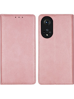 Sonique Vintage Magnet Book Θήκη (Honor 50 5G / Nova 9) Ροζ Χρυσό