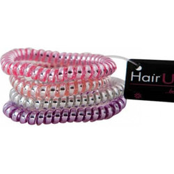 Λαστιχάκια Μαλλιών 4τεμ 9199 hairutopia χρωματιστα