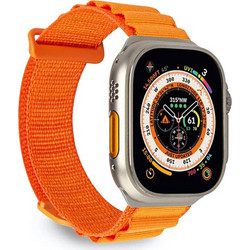 Puro Extreme Λουράκι Υφασμάτινο Pulse Orange (Apple Watch 42 / 44 / 45 / 49mm)
