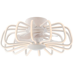 Intec Grecale Ανεμιστήρας Οροφής 50cm 80W με Φως Λευκός