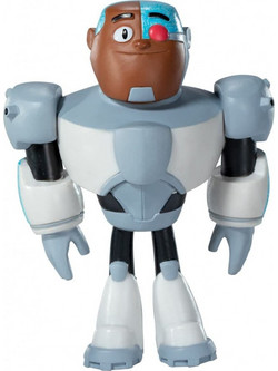 The Noble Collection Mini Teen Titans Cyborg 12cm