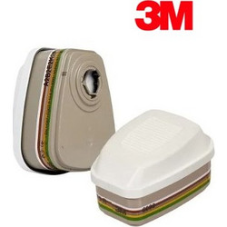 3M(TM) 6099 Φίλτρα Μάσκας Αερίων, Ατμών και Σωματιδίων ABEK2P3R (Ζεύγος)