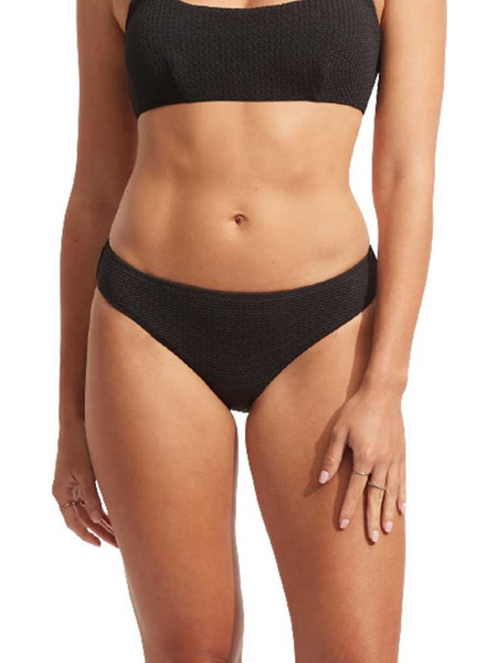 Seafolly Bikini Slip Μαύρο 40473