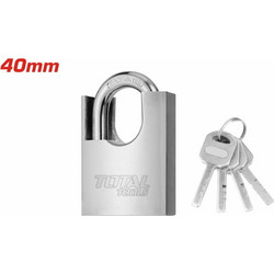Λουκέτo TOTAL Χαλύβδινo Anti-prying 40mm (TSLK35401 )
