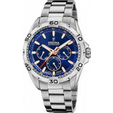 Festina Ανδρικό Ρολόι Χρονογράφος με Ασημί Μεταλλικό Μπρασελέ F20623/2