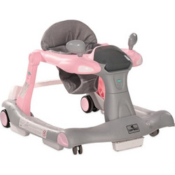 Lorelli Rider 2 in 1 Στράτα με Μουσική Ροζ Γκρι