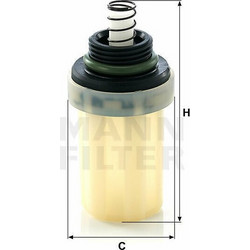 Mann Filter Φίλτρο Πετρελαίου Αυτοκινήτου WK 4001Κωδικός: 38075682