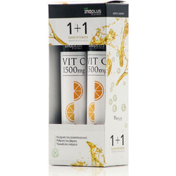 Inoplus Vitamin C 1500mg 2x20 Αναβράζοντα Δισκία