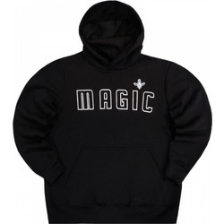 Magic Bee Ανδρικό Φούτερ με Κουκούλα & Τσέπες Μαύρο MB23503