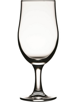 Espiel Σετ Ποτήρια Μπίρας Γυάλινα Κολωνάτα Draft Beer 380ml 6τμχ SP440121K6