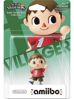 Nintendo Amiibo Super Smash Bros Villager No 9