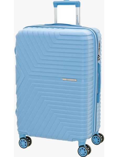 Bartuggi 712-80129.70 Βαλίτσα Μεγάλη 77x52x32cm με 4 Ρόδες Γαλάζια