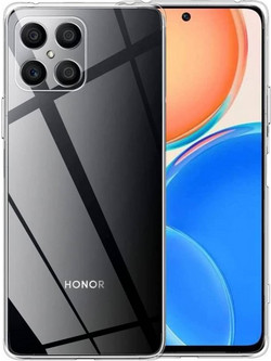 Θήκη πλάτης σιλικόνης TPU διάφανη για το Honor X8