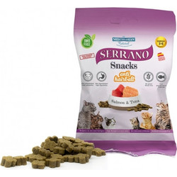Mediterranean Natural Serrano Anti-Hairball Salmon & Tuna 50gr