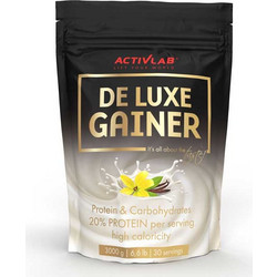 Activlab De Luxe Gainer Vanilla Πρωτεΐνη Ορού Γάλακτος Όγκου 3kg