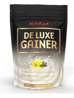 Activlab De Luxe Gainer Vanilla Πρωτεΐνη Ορού Γάλακτος Όγκου 3kg