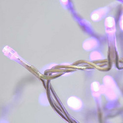 TNS 180 Χριστουγεννιάτικα Λαμπάκια LED σε Σειρά Εξωτερικού Χώρου Μωβ XLALED180-CPU/31V