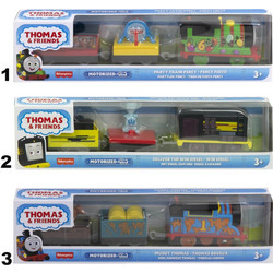 Fisher-Price Thomas & Friends Thomas Trackmaster Μηχανοκίνητα Τρένα Με Βαγόνια 6 Σχέδια HFX97