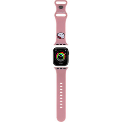 Hello Kitty Head Λουράκι Σιλικόνης Pink (Apple Watch 38 / 40 / 41mm)