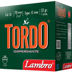 Lambro Tordo Dispersante Φυσίγγια Διασποράς 12Cal 70mm 32gr 25τμχ