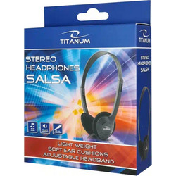 Ενσύρματα Ακουστικά Esperanza Titanum Salsa TH113 3.5mm σύνδεση/1.5m Μαύρα